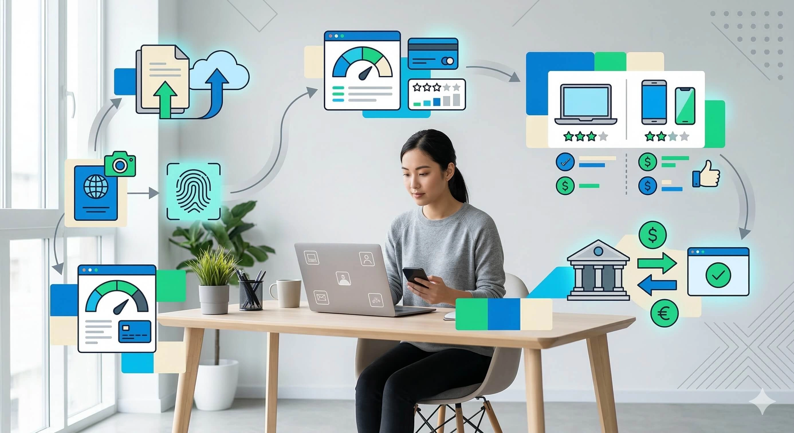 線上借款線上審核-平台比較段、過件率提升段