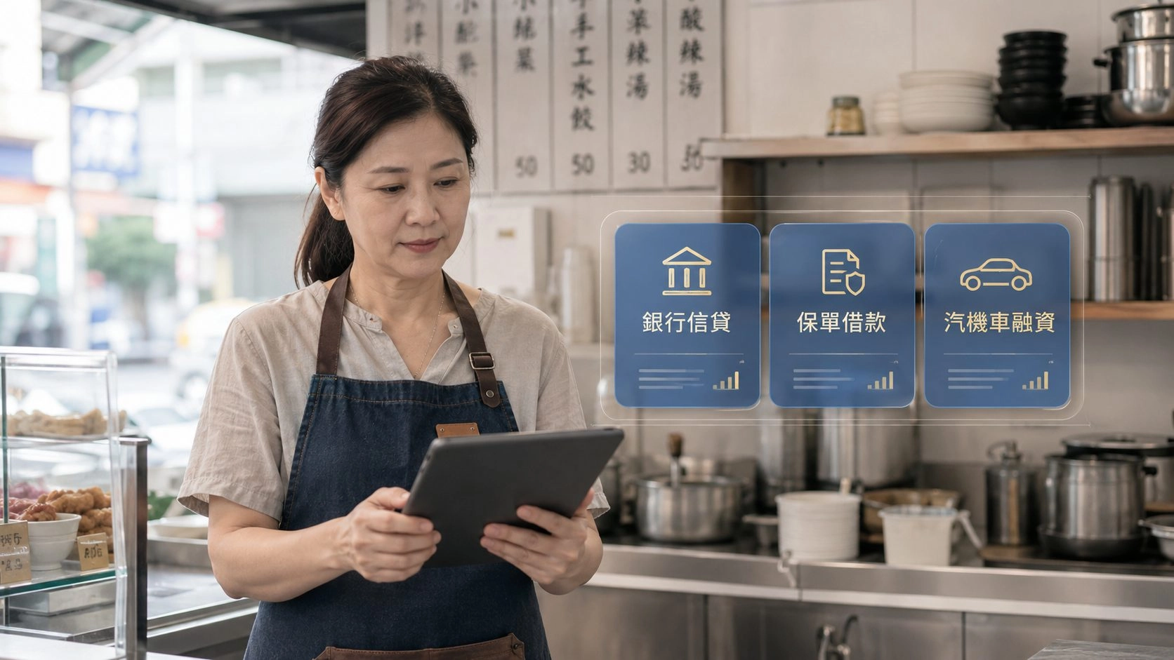 4台灣自營商比較銀行信貸保單借款與汽機車融資方案