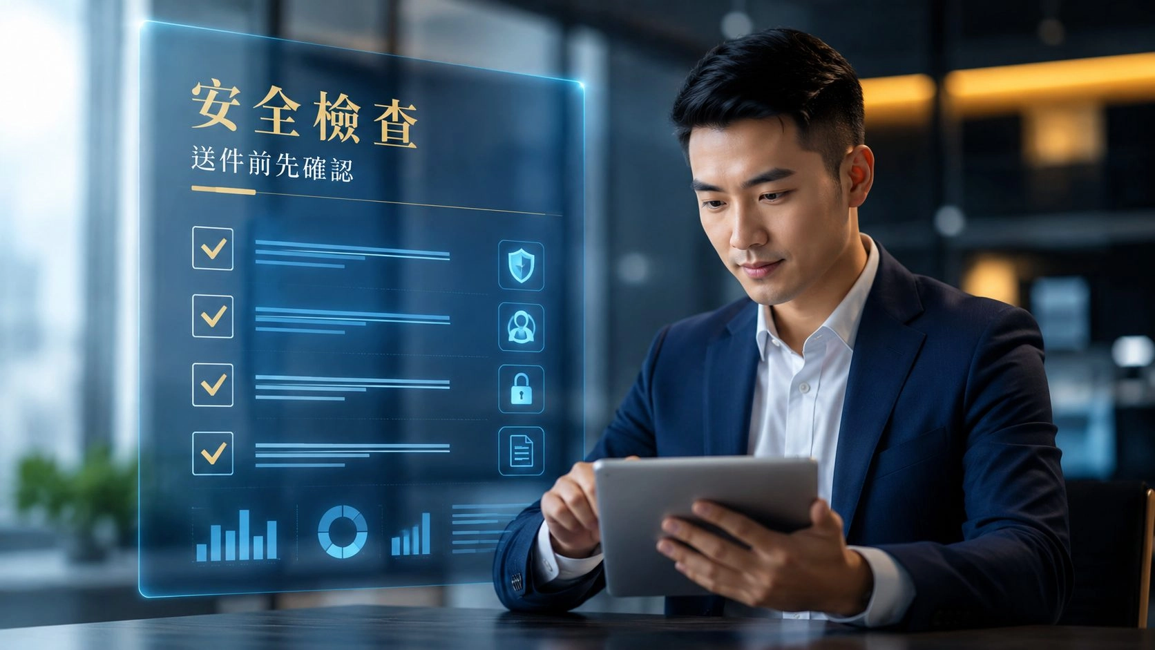 線上快速借款安全檢查示意圖,申請前確認公司資料契約利率與還款能力